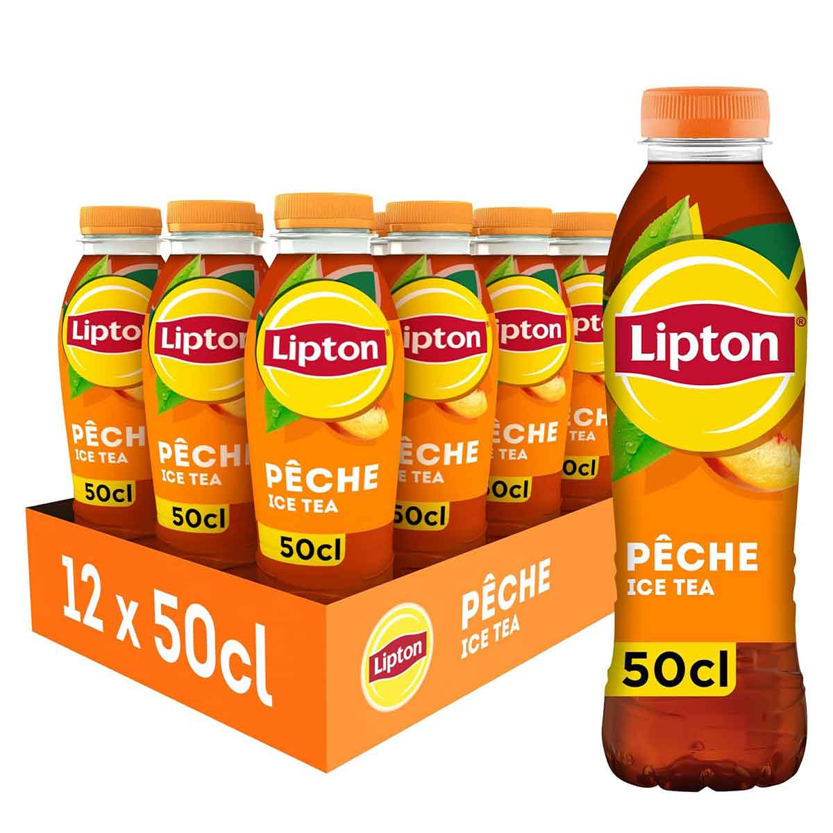 Lipton Ice Tea Saveur P Che Bouteille L Coffee Webstore