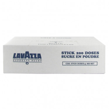 Sucre Lavazza - 5 boîtes distributrices - 1000 buchettes