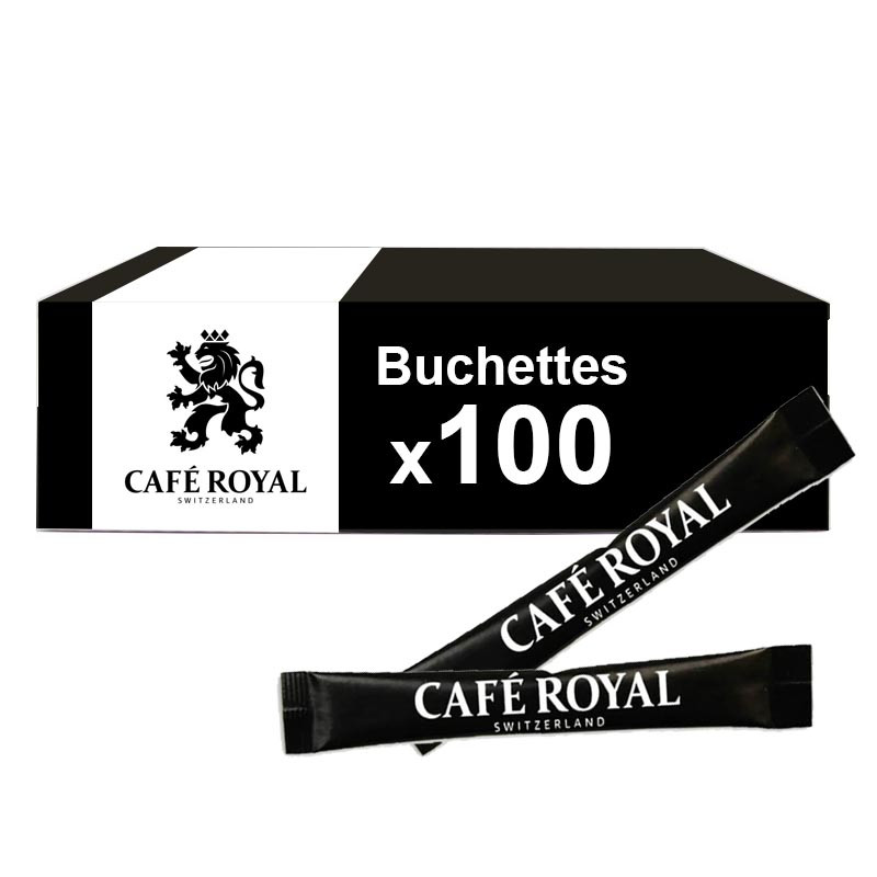 Bûchettes de sucre Café Royal – Pack 100 dosettes