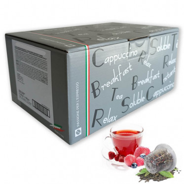 Capsule Nespresso Compatible Thé English Breakfast - Caffè Bonini - 1 boite - 10 capsules