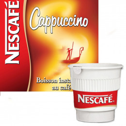 Café Gobelets Pré-dosés Nescafé Cappuccino - 20 boissons