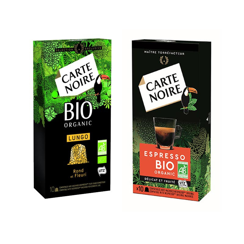 Pack Decouverte Carte Noire Bio Capsule Compatible Nespresso Achat En Ligne Coffee Webstore