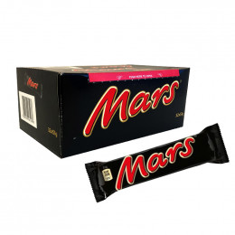 Barre Chocolatée en Gros : Mars - boite de 32 barres