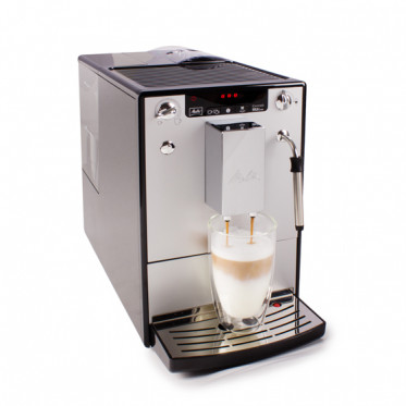 Machine à café en grains Melitta Caffeo Solo & Milk E953-102 - Argent