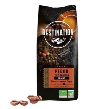 Café en Grains Bio Destination Grand Comptoir Pérou - 1 kg