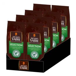 Café en Grains Jacques Vabre Professionnel Sélection 100% Arabica - 8 paquets - 8 Kg