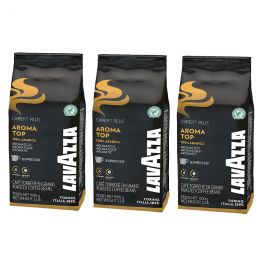 Café en Grains Lavazza Expert Aroma Top - 3 paquets - 3 Kg