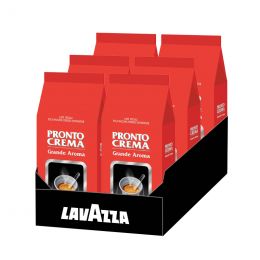Café en Grains Lavazza Pronto Crema Grande Aroma - 6 paquets - 6 Kg