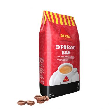 Café en Grains Delta Cafés Expresso Bar - 5 paquets - 5 Kg