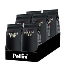 Café en Grains Pellini Top 100% Arabica - 6 Paquets - 6 Kg