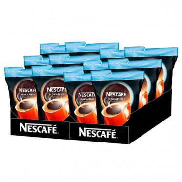 Café Soluble Nescafé® Mokambo Tradicion - 12 paquets - 6 Kg