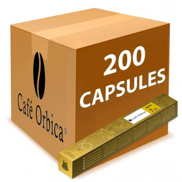 Capsules Nespresso Compatibles Orbica Brésil Indes Bahia - 1 tube - 10 capsules