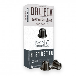 Capsule Nespresso Compatible Café Orubia Ristretto - 10 capsules