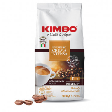 Café en Grains Kimbo Crema Intensa - 1 Kg