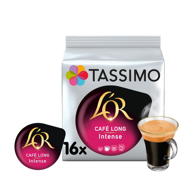 Tassimo L'Or Espresso Café Long Intense en Capsule - 16 boissons