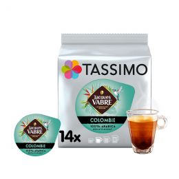 Capsules Tassimo Café Jacques Vabre Colombie 100% Arabica - 14 capsules