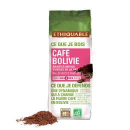 Café Moulu Bio Éthiquable Bolivie - 250 gr