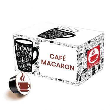 Capsule Dolce Gusto Compatible Café Gourmand Caffè Bonini Macaron - 32 capsules