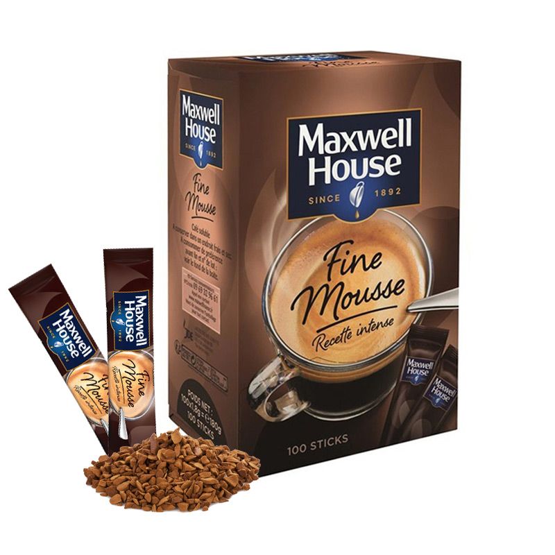 Stick Café Soluble Maxwell House Max Découvrez un café soluble