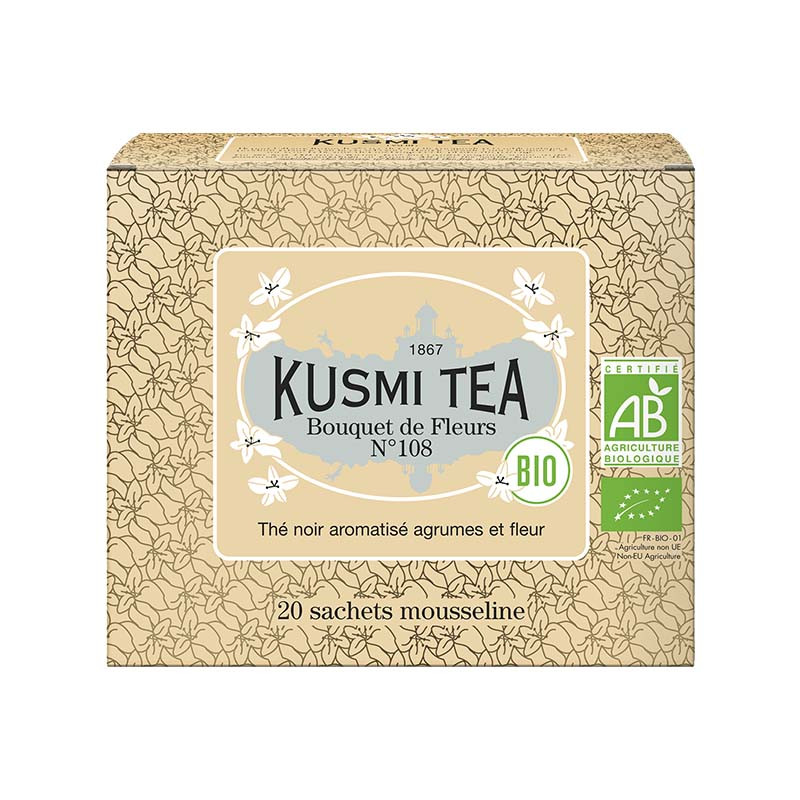 Coffret Les Thés noirs bio - Kusmi Tea