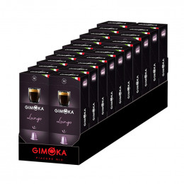 Capsule Nespresso Compatible Café Gimoka Lungo 20 boites - 200 capsules