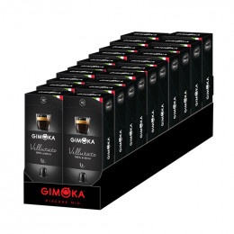 Capsule Nespresso Compatible Gimoka Vellutato 20 boites - 200 capsules