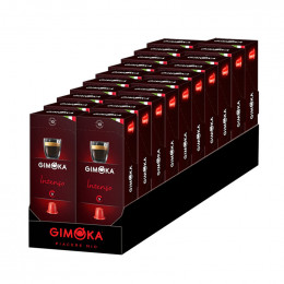 Capsule Nespresso Compatible Gimoka Intenso 20 boites - 200 capsules