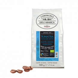 Café en Grains Bio Compagnia Dell' Arabica Sumatra - 500 gr