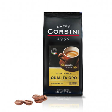 Café en Grains Caffè Corsini Qualita Oro : 500 gr