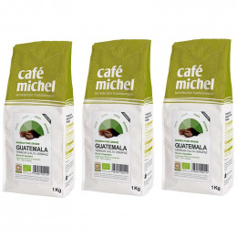 Café en Grains Bio Café Michel Guatemala - 3 paquets - 3 kg