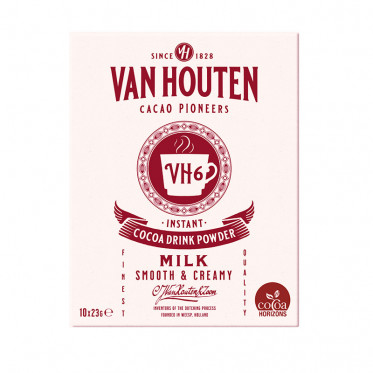 Chocolat Chaud Van Houten - 3 boîtes distributrices - 300 dosettes individuelles