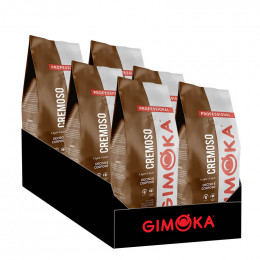 Café en Grains Gimoka Cremoso - 6 paquets - 6 Kg