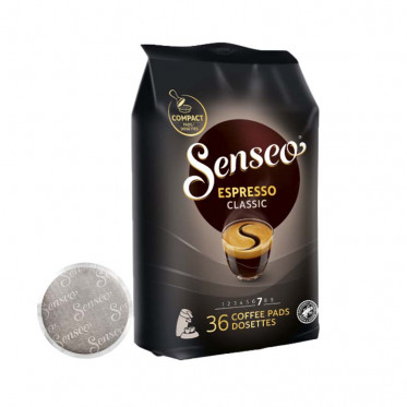 Dosette Senseo Espresso Classique - 36 dosettes compostables