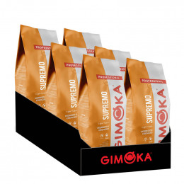 Café en Grains Gimoka Professionnel Supremo - 6 paquets - 6 Kg