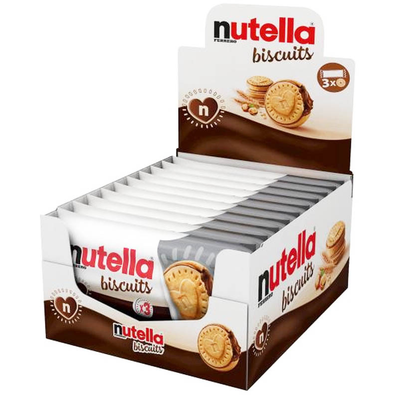 28 x 3 Biscuits Nutella - 41 gr
