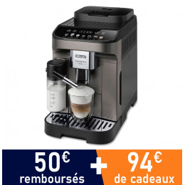 Machine à café en grains DeLonghi Magnifica EVO FEB 2981.TB Titanium + 94€ de CADEAUX EXCLUSIFS