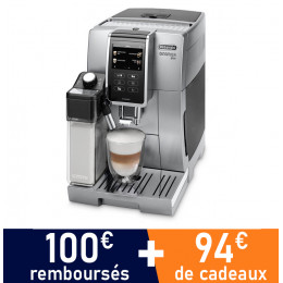 Machine à café en grains DeLonghi Dinamica FEB 3595.S - Silver