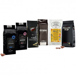 PACK Café en grains Top Vente - 6 paquets de 250 gr