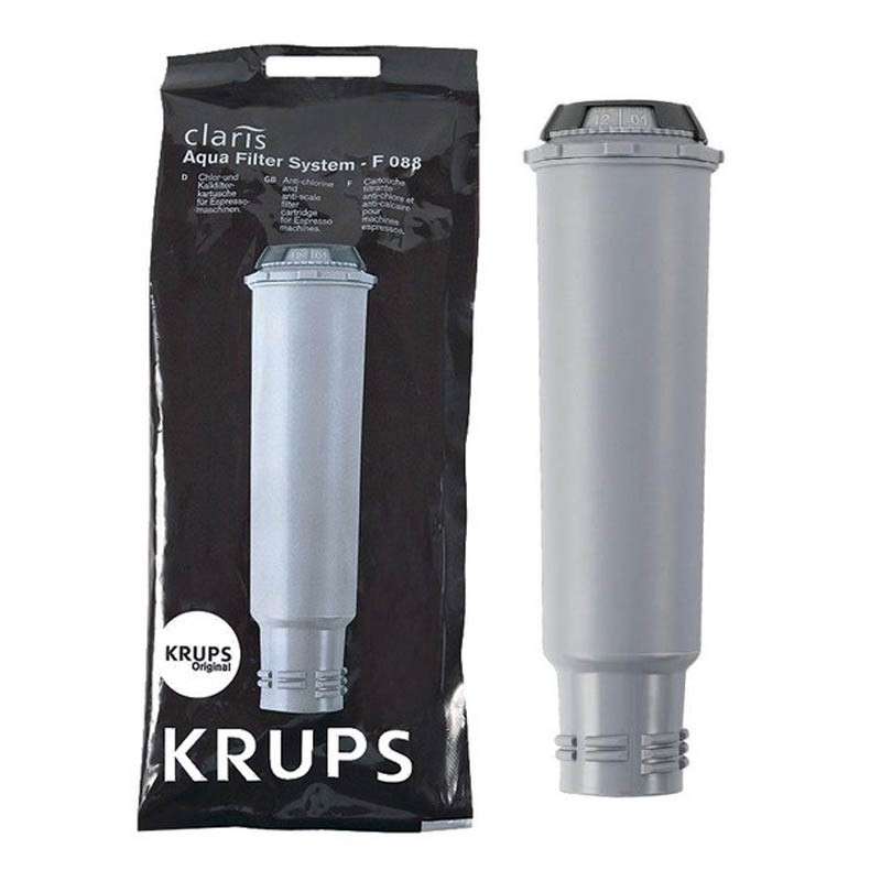 Krups - filtre à eau pour expresso f08801 - aqua filter claris - Conforama