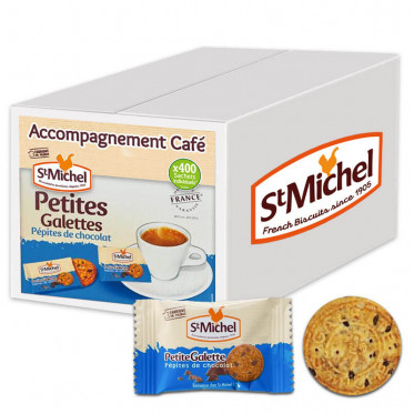 Biscuits pour Café en Gros Petites Galettes Saint Michel Pépite Chocolat par 400
