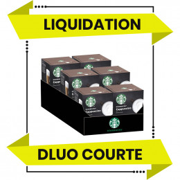 Capsule Starbucks ® by Dolce Gusto ® Cappuccino - 6 boîtes - 72 capsules - 36 boissons