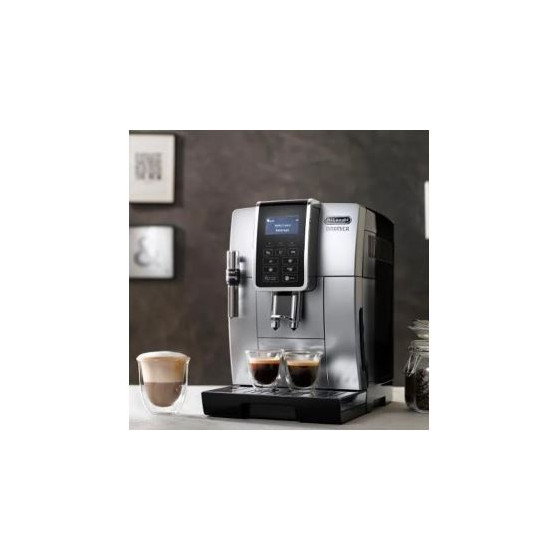 Machine à café en grains DeLonghi Dinamica FEB 3535.SB Silver Noir