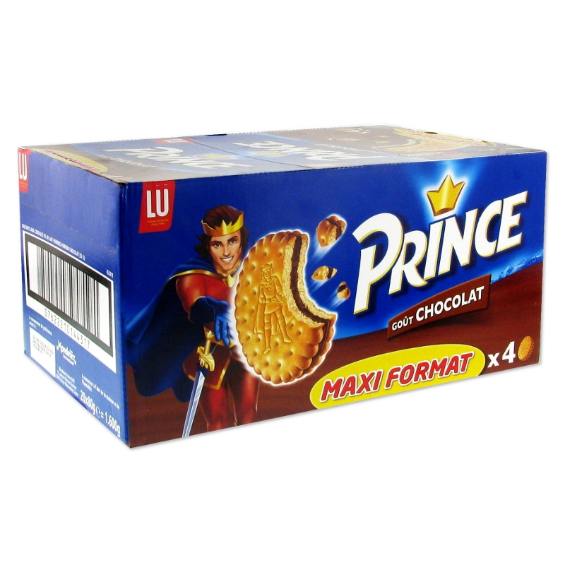biscuit prince chocolat presentoir 20 paquets