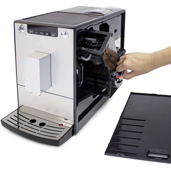 Machine à café en grains Melitta Caffeo Solo E950-203 Argent