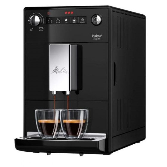 Machine à café en grains Melitta Purista F230-102 Noire