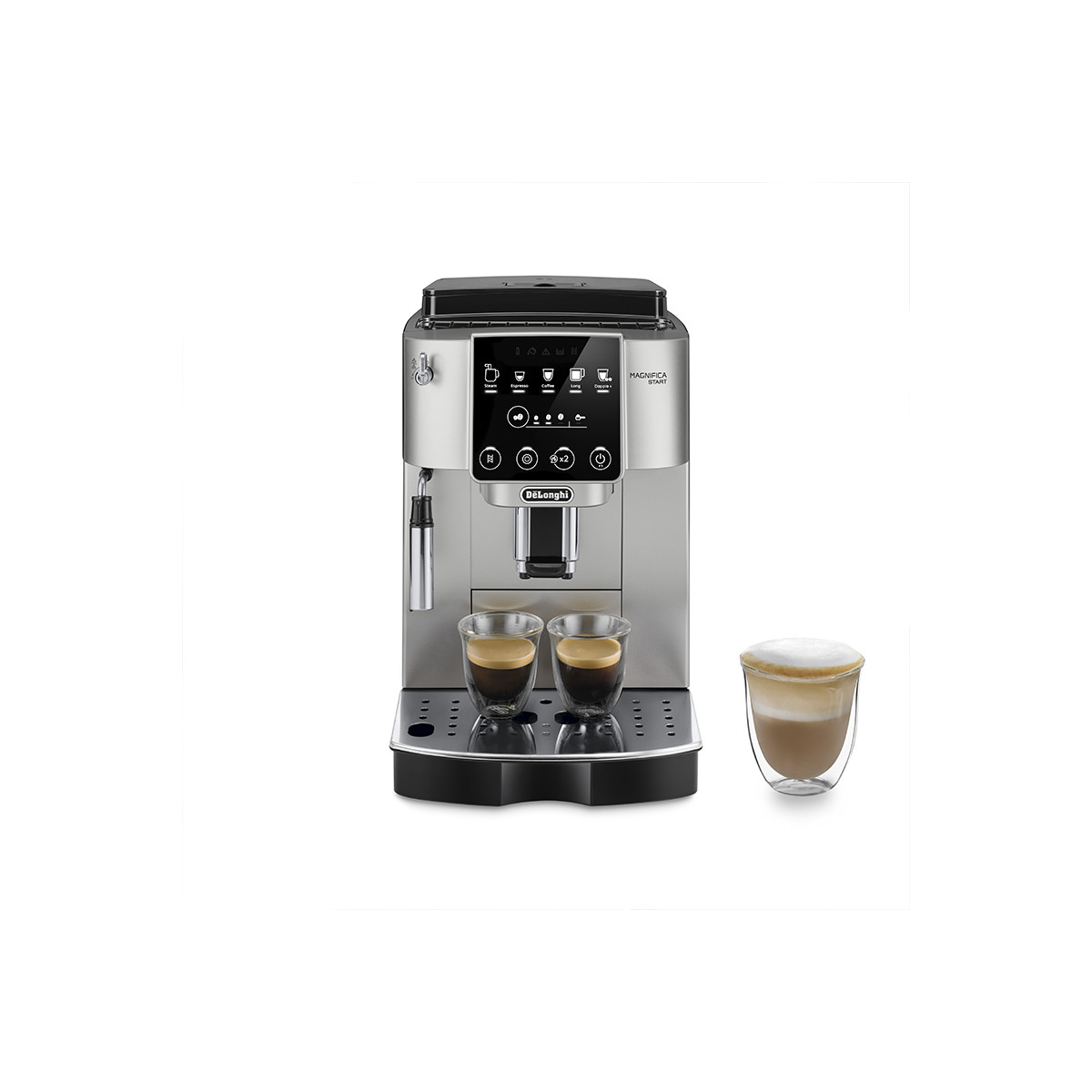 https://media3.coffee-webstore.com/26517-thickbox_default/machine-a-cafe-en-grains-delonghi-magnifica-start-feb-2230sb-silver-black-de-74-cadeaux-exclusifs.jpg