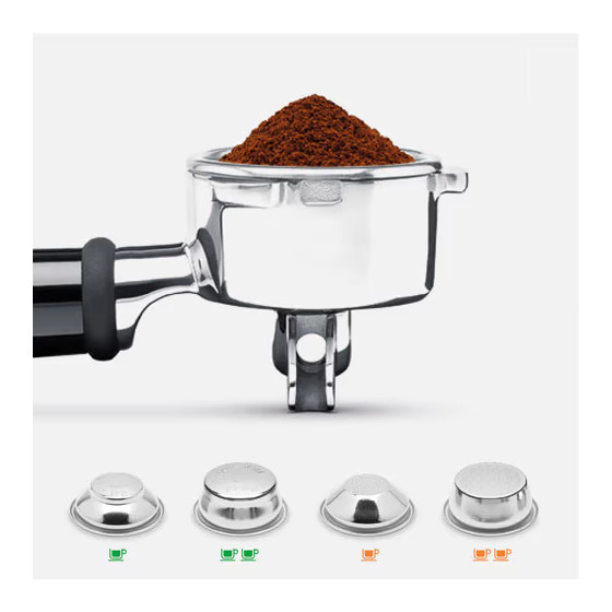 Machine à café en grains Sage Barista Express Impress Inox