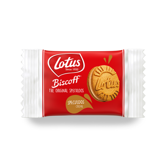 Biscoff Lotus Original fourrés crème Speculoos - carton de 120 biscuits emballés individuellement