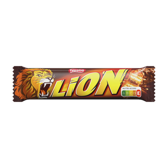 Barre Lion chocolat et caramel - Boite de 24 paquets