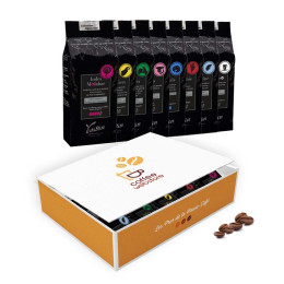 Coffret dégustation Café en Grains Voisin - 8 paquets